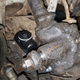The steering box with its new sector shaft.